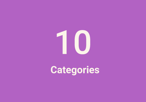 10 Categories