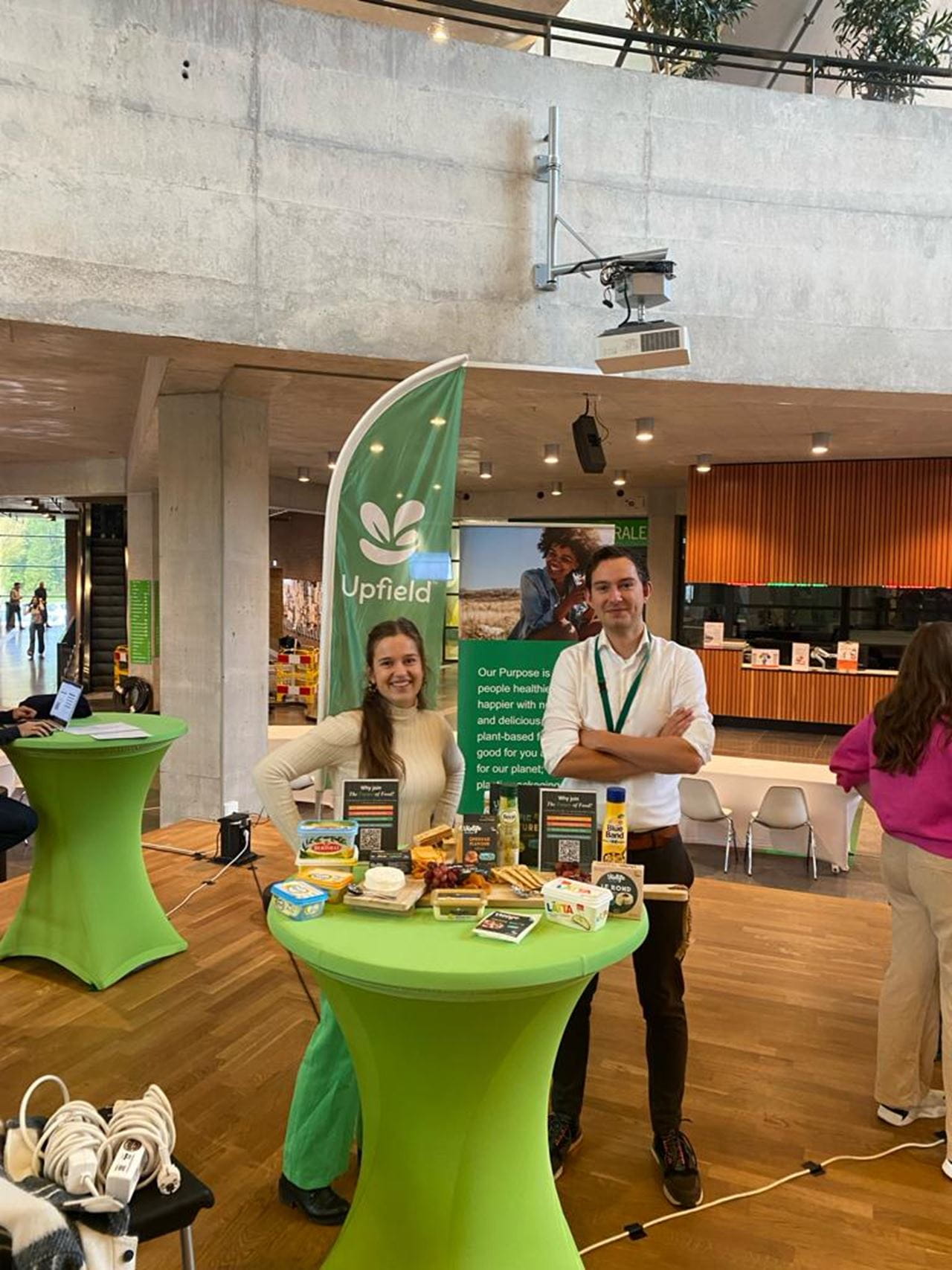 Upfield connects with passionate students at Wageningen University